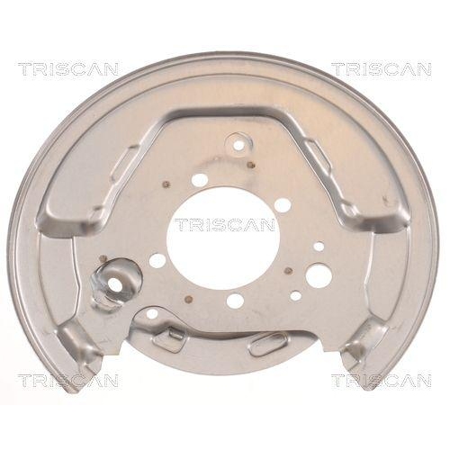 Spritzblech, Bremsscheibe TRISCAN 8125 13203 f&uuml;r TOYOTA, Hinterachse links