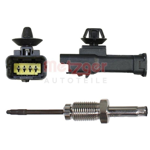 Sensor, Abgastemperatur METZGER 08941033 f&uuml;r CITRO&Euml;N FIAT OPEL PEUGEOT TOYOTA DS