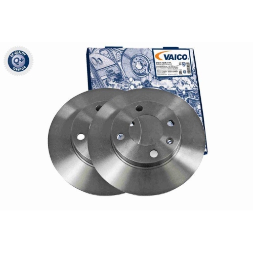 VAICO V10-40012 2 St&uuml;ck Bremsscheiben Q+, Erstausr&uuml;sterqualit&auml;t f&uuml;r SEAT SKODA VW VAG