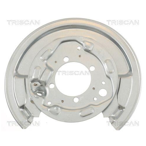 Spritzblech, Bremsscheibe TRISCAN 8125 13204 f&uuml;r TOYOTA, Hinterachse rechts