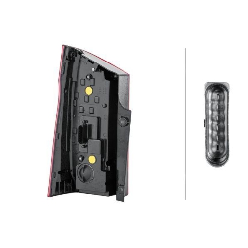 HELLA Heckleuchte 2SK 011 813-221 für MERCEDES-BENZ, rechts