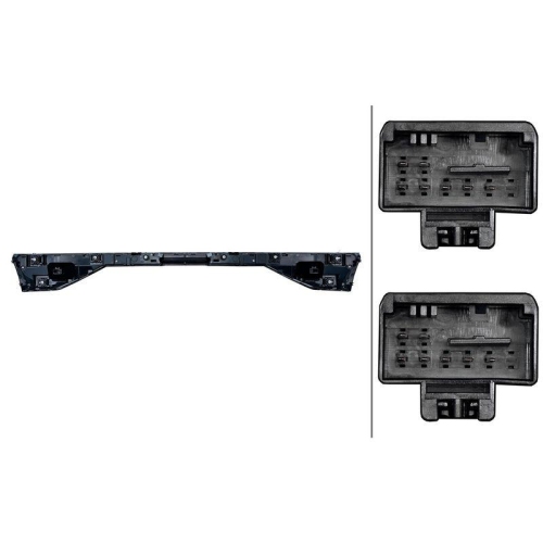 HELLA Heckleuchte 2SL 013 099-661 f&uuml;r AUDI, Sto&szlig;f&auml;nger