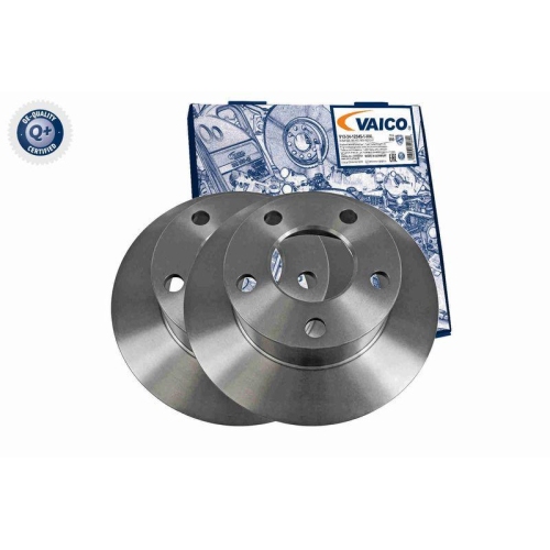 VAICO V10-40018 2 St&uuml;ck Bremsscheiben Q+, Erstausr&uuml;sterqualit&auml;t f&uuml;r AUDI CITRO&Euml;N SEAT VW