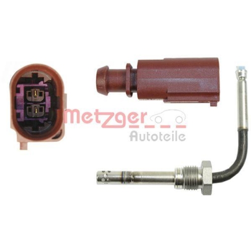 Sensor, Abgastemperatur METZGER 0894515 ORIGINAL ERSATZTEIL f&uuml;r AUDI VW