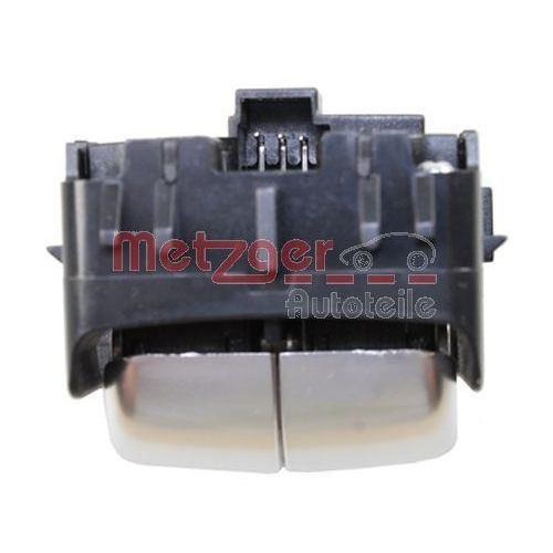 Schalter, Fensterheber METZGER 0916686 GREENPARTS f&uuml;r MERCEDES-BENZ, vorne