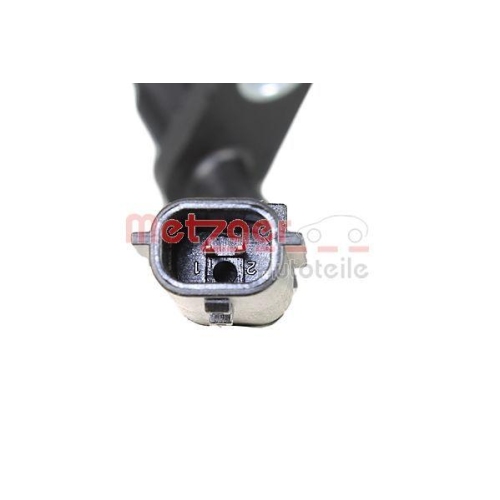 Sensor, Raddrehzahl METZGER 09001138 f&uuml;r RENAULT, Hinterachse links