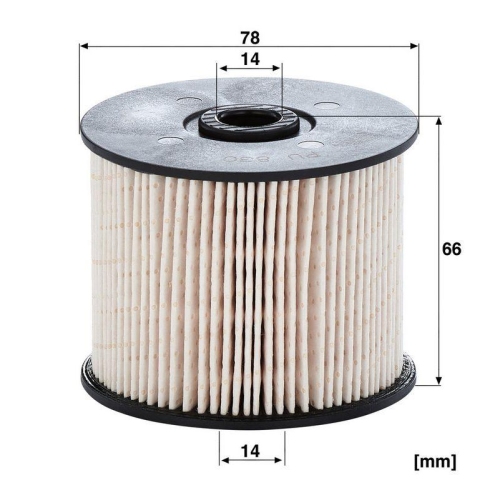 Kraftstofffilter MANN-FILTER PU 830 x f&uuml;r CITRO&Euml;N FIAT PEUGEOT SUZUKI