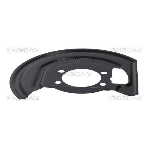 Spritzblech, Bremsscheibe TRISCAN 8125 14103 f&uuml;r NISSAN, Vorderachse links