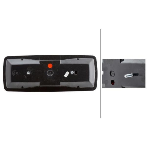 HELLA Heckleuchte 2SK 003 567-321 für AEBI AUWÄRTER DAF FORD FRUEHAUF MAN OPEL