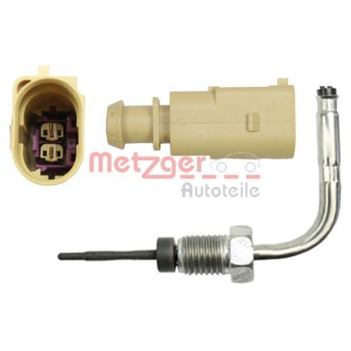Sensor, Abgastemperatur METZGER 0894518 ORIGINAL ERSATZTEIL f&uuml;r VW