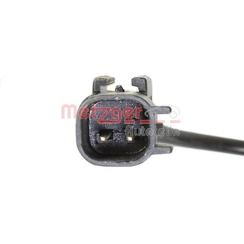 Sensor, Raddrehzahl METZGER 09001140 f&uuml;r MITSUBISHI, Hinterachse links