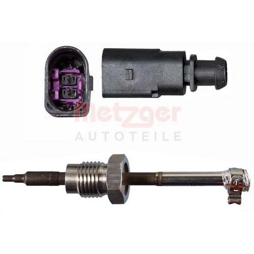 Sensor, Abgastemperatur METZGER 08941040 f&uuml;r AUDI SEAT SKODA VW CUPRA