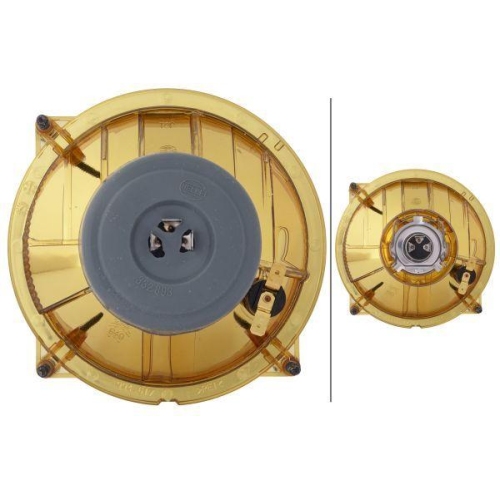 HELLA Hauptscheinwerfer 1A3 996 162-021 für HOLDER HAMM CARRARO, links, rechts