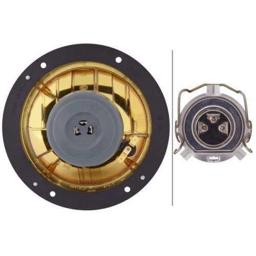 HELLA Hauptscheinwerfer 1A3 996 162-071 für AEBI HEULIEZ SANTANA REFORM AIXAM