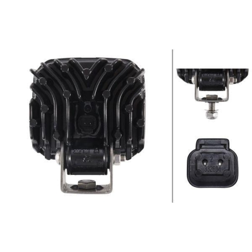 HELLA Arbeitsscheinwerfer 1GA 995 606-001 für SCANIA VOLVO FAUN TATRA HYUNDAI