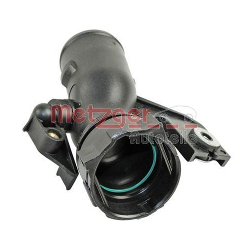 Ladeluftschlauch METZGER 2400382 f&uuml;r NISSAN, links, oben