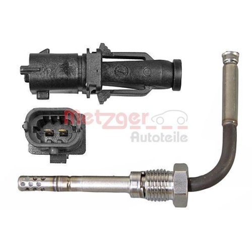 Sensor, Abgastemperatur METZGER 0894524 ORIGINAL ERSATZTEIL f&uuml;r FIAT