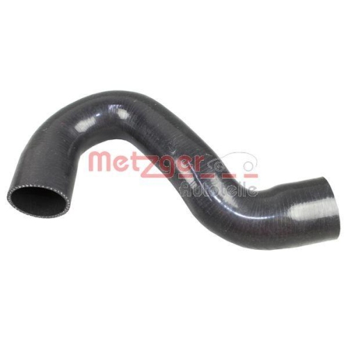 Ladeluftschlauch METZGER 2400434 für VW, Ladeluftkühler, rechts, unten
