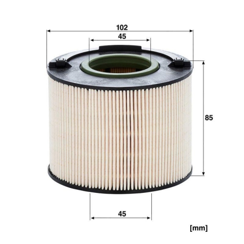 Kraftstofffilter MANN-FILTER PU 1033 x f&uuml;r PORSCHE VAG