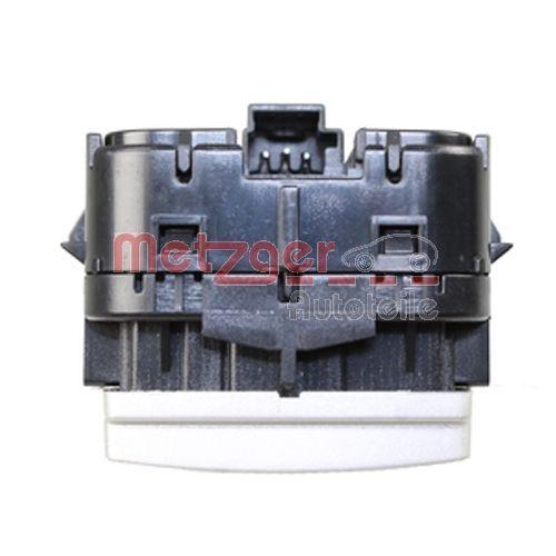 Schalter, Fensterheber METZGER 0916692 für MERCEDES-BENZ, fahrerseitig, vorne