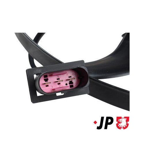 Lüfter, Motorkühlung JP GROUP 1199103500 JP für SEAT SKODA VW VAG, rechts