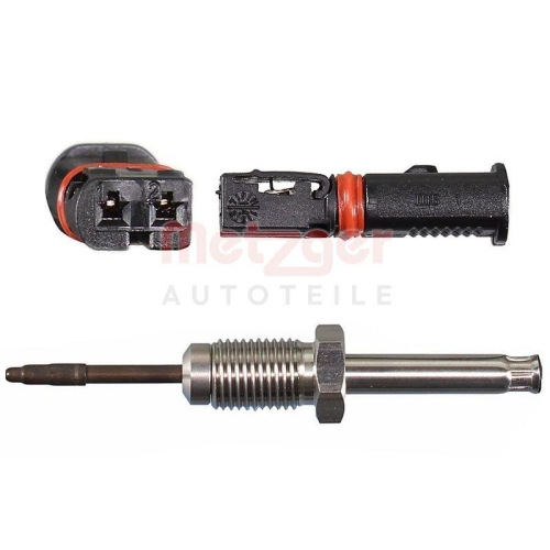 Sensor, Abgastemperatur METZGER 08941046 für BMW, vor Katalysator
