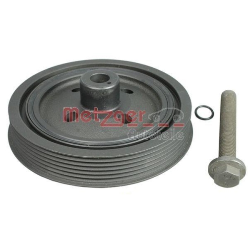 Riemenscheibe, Kurbelwelle METZGER 6400060 KIT + f&uuml;r FORD