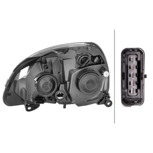 HELLA Hauptscheinwerfer 1DB 008 461-741 f&uuml;r RENAULT, rechts