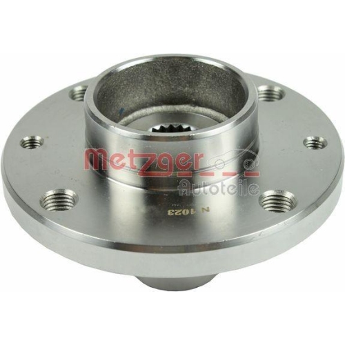 Radnabe METZGER N 1023 f&uuml;r RENAULT DACIA, Vorderachse links, Vorderachse rechts