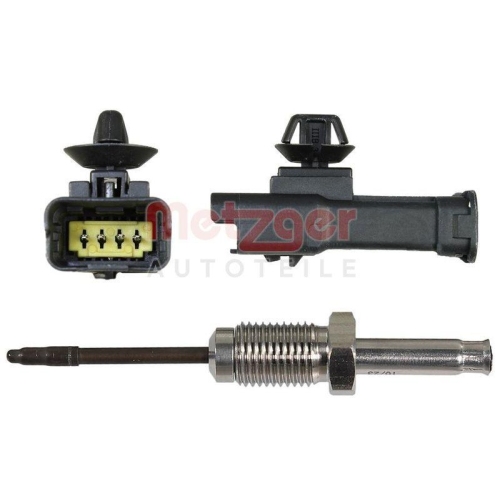 Sensor, Abgastemperatur METZGER 08941047 f&uuml;r CITRO&Euml;N OPEL PEUGEOT TOYOTA DS