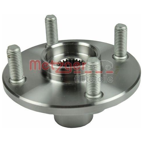 Radnabe METZGER N 1024 f&uuml;r TOYOTA, Vorderachse links, Vorderachse rechts