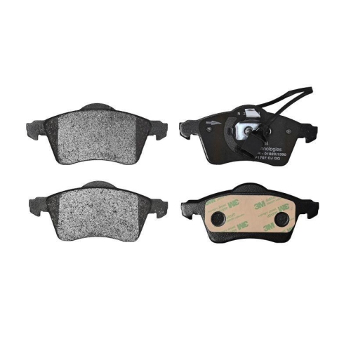 DELPHI LP1707 Bremsbelagsatz, Scheibenbremse f&uuml;r VW, Vorderachse