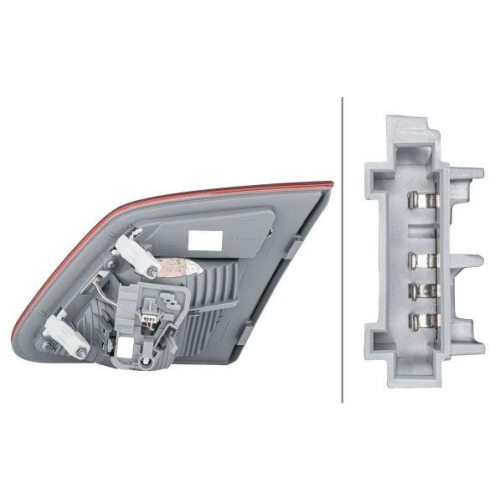 HELLA Heckleuchte 2TZ 354 872-091 für MERCEDES-BENZ, links