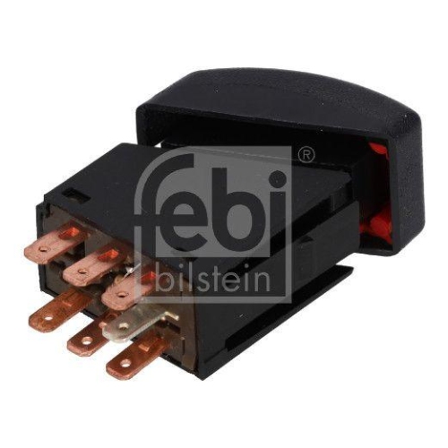 Warnblinkschalter FEBI BILSTEIN 01566 febi Plus für OPEL VAUXHALL GENERAL MOTORS