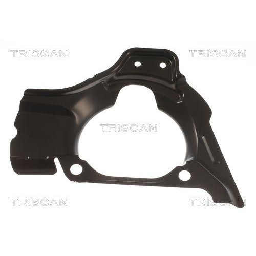 Spritzblech, Bremsscheibe TRISCAN 8125 15101 für FIAT, Vorderachse links