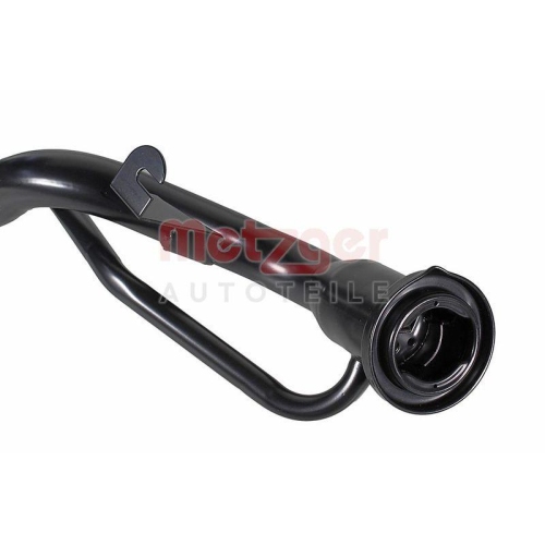 Einf&uuml;llstutzen, Kraftstoffbeh&auml;lter METZGER 2140457 f&uuml;r MERCEDES-BENZ