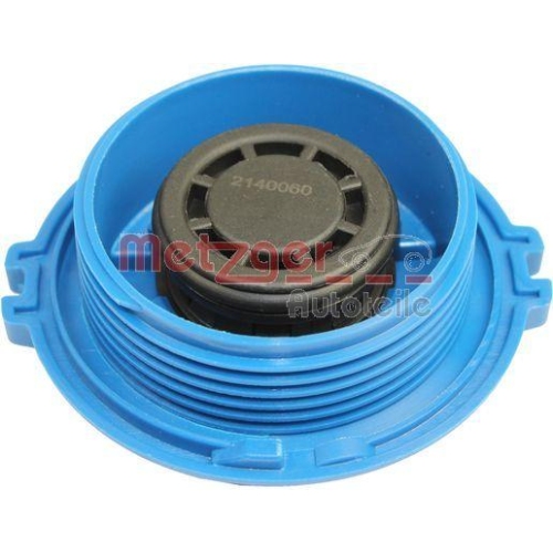 Verschlussdeckel, K&uuml;hlmittelbeh&auml;lter METZGER 2140060 GREENPARTS f&uuml;r VAG