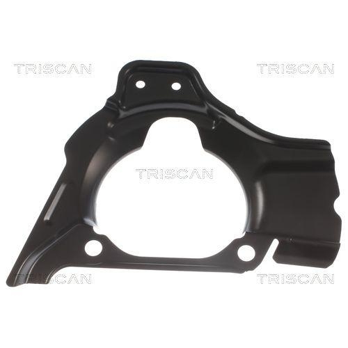 Spritzblech, Bremsscheibe TRISCAN 8125 15102 f&uuml;r FIAT, Vorderachse rechts