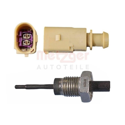 Sensor, Abgastemperatur METZGER 08941052 ORIGINAL ERSATZTEIL f&uuml;r SEAT VW