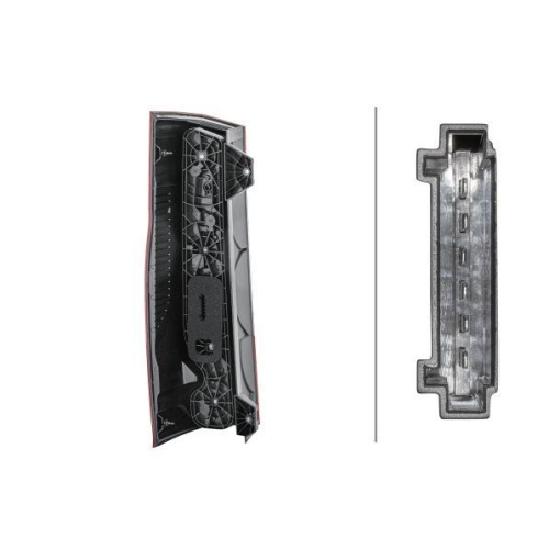 HELLA Heckleuchte 2SK 013 252-241 für MERCEDES-BENZ, rechts