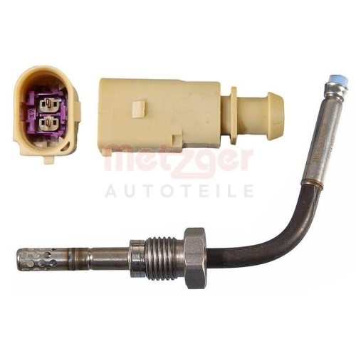 Sensor, Abgastemperatur METZGER 08941053 ORIGINAL ERSATZTEIL f&uuml;r AUDI