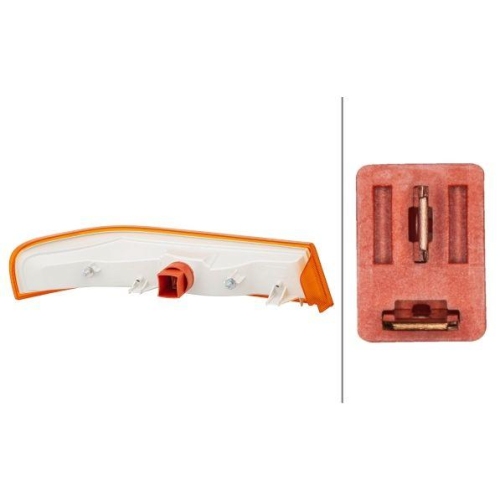 HELLA Blinkleuchte 2BA 007 775-051 für MERCEDES-BENZ, vorne links