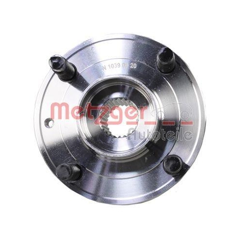 Radnabe METZGER N 1039 f&uuml;r OPEL GENERAL MOTORS, Vorderachse links