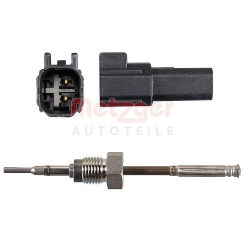 Sensor, Abgastemperatur METZGER 08941054 ORIGINAL ERSATZTEIL f&uuml;r FORD