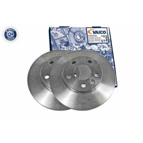 VAICO V10-80041 2 St&uuml;ck Bremsscheiben Q+, Erstausr&uuml;sterqualit&auml;t f&uuml;r SEAT SKODA VW VAG