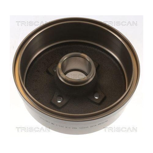 Bremstrommel TRISCAN 8120 24209C f&uuml;r OPEL VAUXHALL, Hinterachse