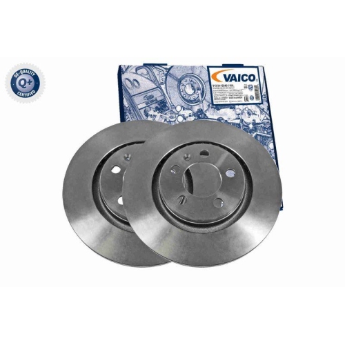 VAICO V10-80042 2 St&uuml;ck Bremsscheiben Q+, Erstausr&uuml;sterqualit&auml;t f&uuml;r AUDI DODGE SEAT SKODA