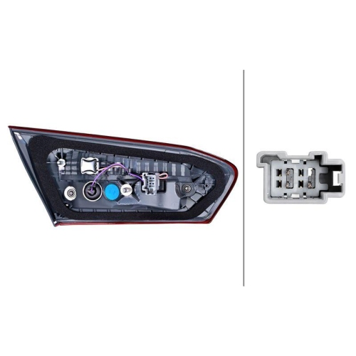 HELLA 2ZR 354 860-101 Heckleuchte f&uuml;r FORD, rechts
