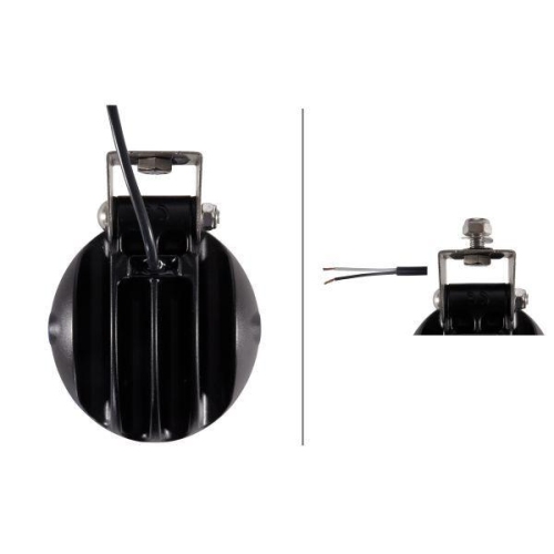 HELLA Arbeitsscheinwerfer 1GM 996 136-361 f&uuml;r VAN HOOL LIEBHERR NOOTEBOOM