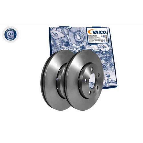 VAICO V10-80043 2 St&uuml;ck Bremsscheiben Q+, Erstausr&uuml;sterqualit&auml;t f&uuml;r AUDI SEAT SKODA VW